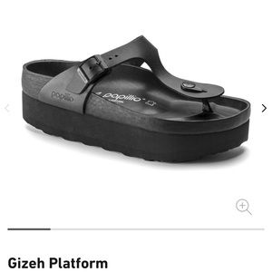 Birkenstock Gizeh Platform